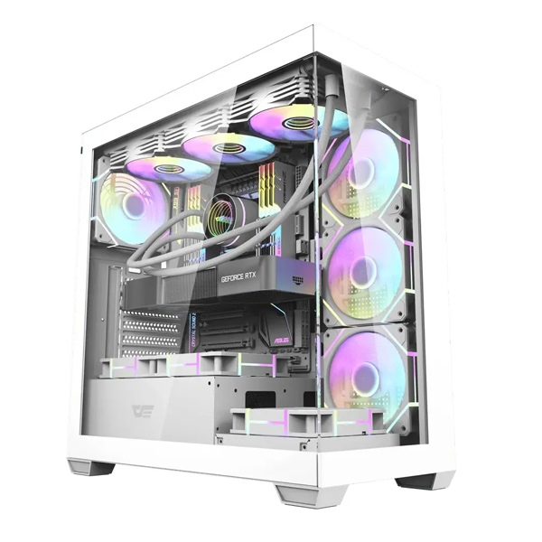 DarkFlash DS900 Air ATX PC Case White