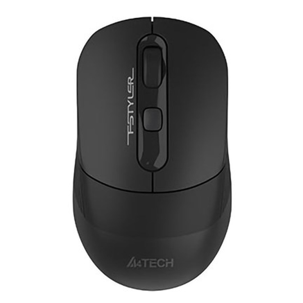A4Tech FB10CS Dual Mode Rechargeable Wireless Mouse | Stone Black | FB10C(S)