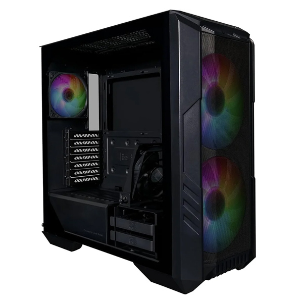 Cooler Master HAF 500 ARGB Mid-Tower ATX Case - Black
