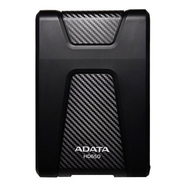 ADATA HD650 4TB External Hard Drive - AHD650-4TU31-CBK - Surface Protected - Black