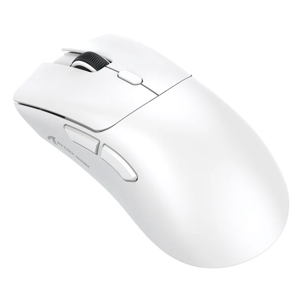 ATTACK SHARK R1 Wireless Gaming Mouse – White