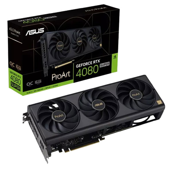 Asus ProArt GeForce RTX 4080 Super 16GB GDDR6X OC Edition Graphics Card