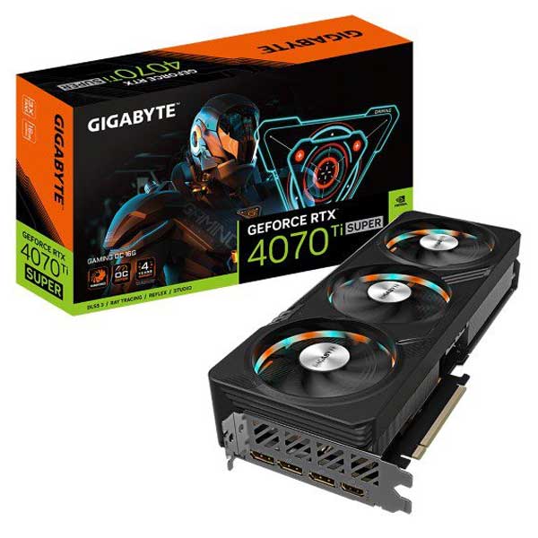 GIGABYTE GeForce RTX 4070 Ti SUPER GAMING OC 16G GDDR6X 256bit Graphics Card