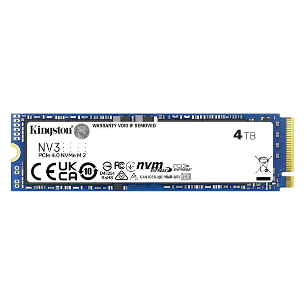 Kingston NV3 4TB M.2 2280 NVMe SSD