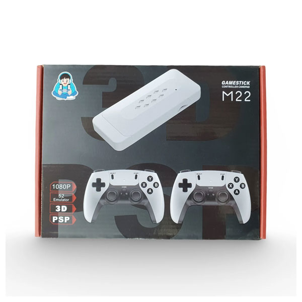 M22 Gamestick 3D Games with 02 Wireless Controller 32000 Games