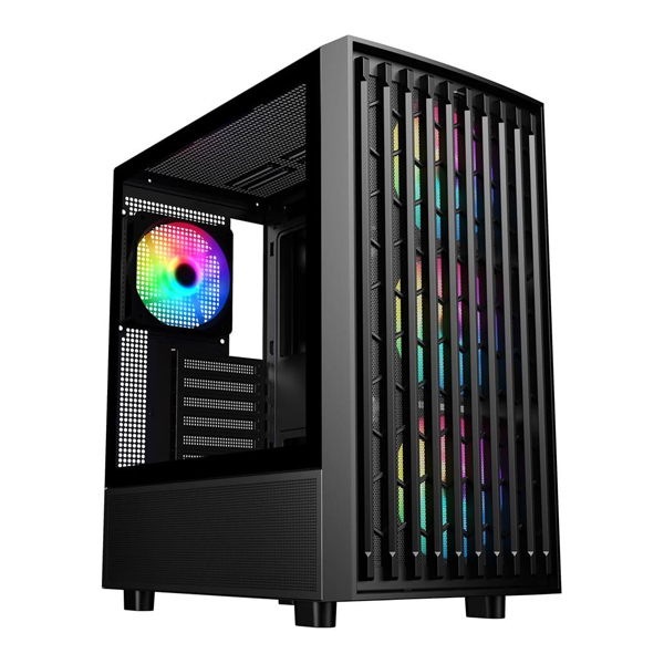 Sama Truong SA ARGB Mid-Tower ATX Case - Black