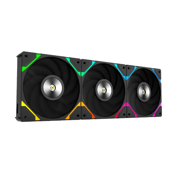 Thunder Ember TGS-45B ARGB 120mm Case Fan - 3 Pack (Black)