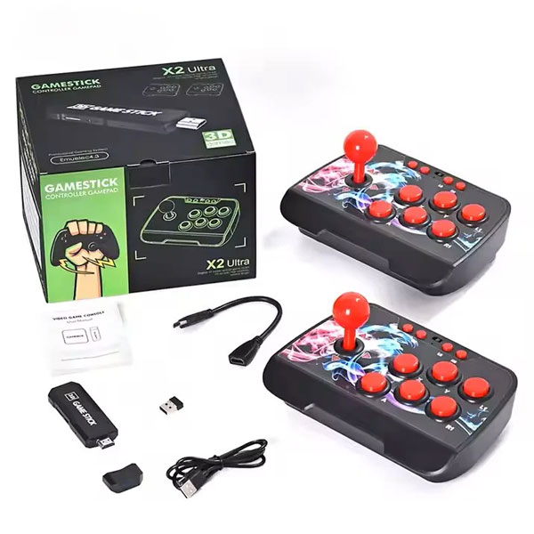 X2 Ultra Gamestick with 02 Arcade Joystick