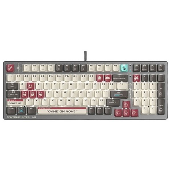 A4Tech Bloody S98 Hot-Swappable BLMS Mechanical Gaming Keyboard, Pixels Red, Red Plus Switch