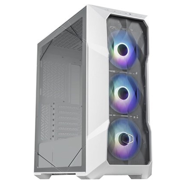 Cooler Master CM TD500 Mesh V2 Mid Tower Case (White)