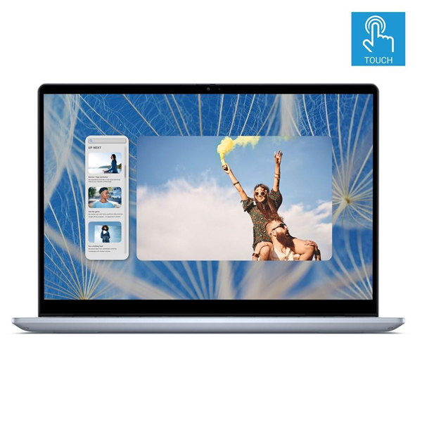 Dell Inspiron 14 7440 2-in-1 Laptop | Intel® Core™ 5 processor 120U 8GB DDR5 512GB SSD Fingerprint Reader Backlit KB Windows 11 14" FHD+ Touchscreen | Ice Blue