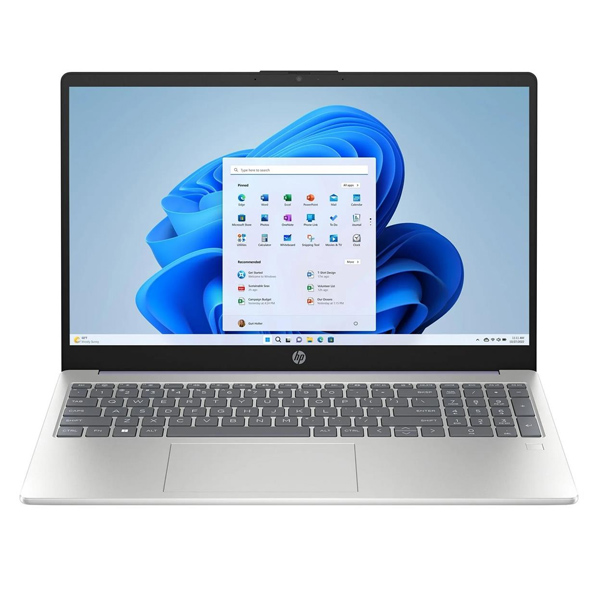 HP 15-FD0131WM Intel® Core™ i3 N305 13th Generation 8GB RAM DDR4- 256GB SSD NVMe Intel® Iris® Xᵉ Graphics 15.6" FHD IPS 1920 x 1080, Windows 11 Home, Finger Print Reader (Natural Silver)