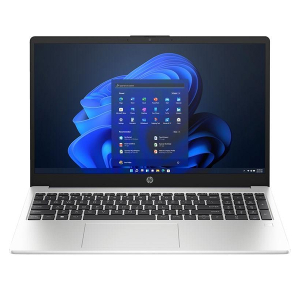 HP 250 G10 Laptop 8A515EA - Intel Core i7-1355U, 8GB DDR4, 512GB SSD, Intel Iris Xe Graphics, Backlit KB, 15.6" FHD Display | Turbo Silver