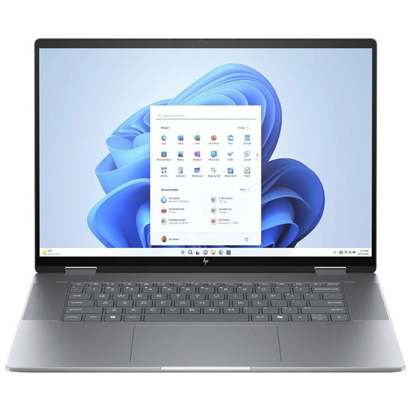 HP Envy x360 2-in-1 Laptop 16-AD0013DX | AMD Ryzen™ 5 8640HS 8GB DDR5 512GB SSD Backlit KB 16" WUXGA IPS Touchscreen Windows 11, Meteor Silver.