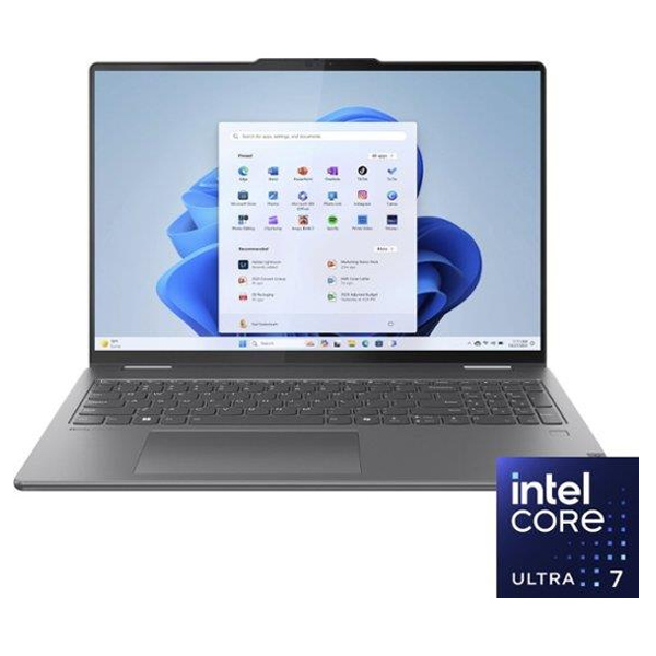 Lenovo Yoga 7 2-in-1 16IML9 Laptop | Intel® Core™ Ultra 7 155U 16GB 1TB Backlit KB 16" WUXGA IPS Display Windows 11 | Storm Grey