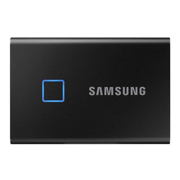 Samsung T7 Touch Portable SSD 2TB – Up to 1050 MB/s – USB 3.2 External Solid State Drive, Black