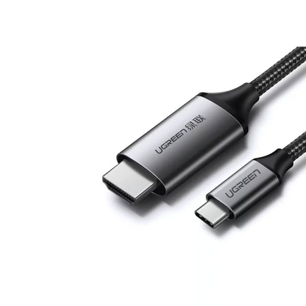 Ugreen 50570 USB Type C to HDMI 4K Cable Aluminum Shell – 1.5m