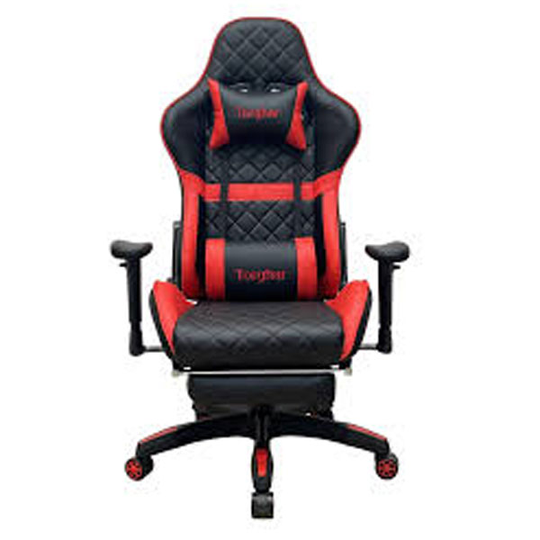 Premium Quality Gaming Chair with FootRest ( Red )