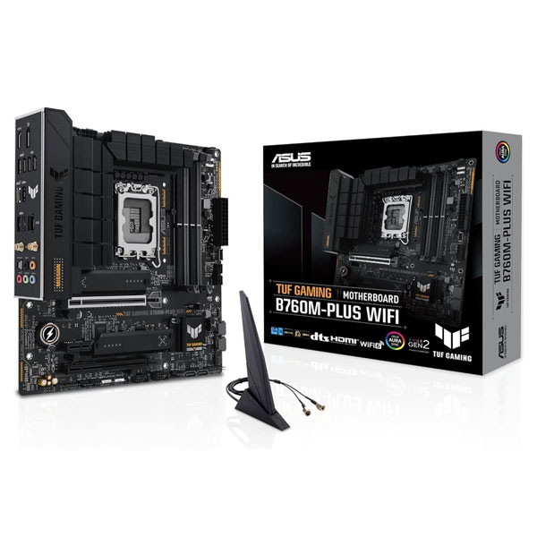 Asus Tuf Gaming B760M-Plus Wifi DDR5 Intel 12/13/14th Gen microATX Motherboard