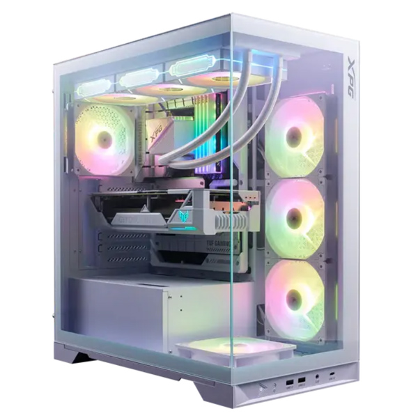 XPG Invader X BTF Mid-Tower ATX Case – White