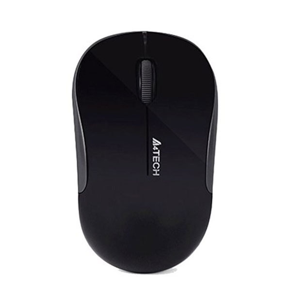 A4Tech G3-300NS 2.4G Optical Wireless Mouse - Silent Clicks | Black