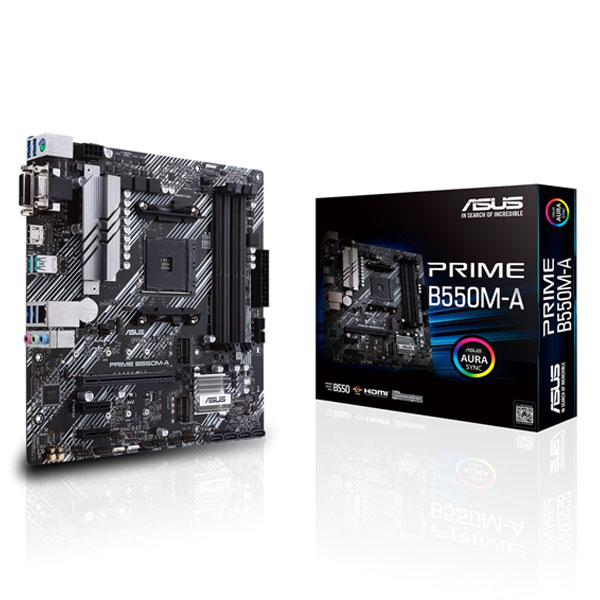 Asus Prime B550M-A AMD AM4 microATX Motherboard