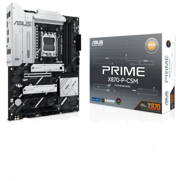 Asus Prime X870-P-CSM DDR5 AMD AM5 ATX Motherboard