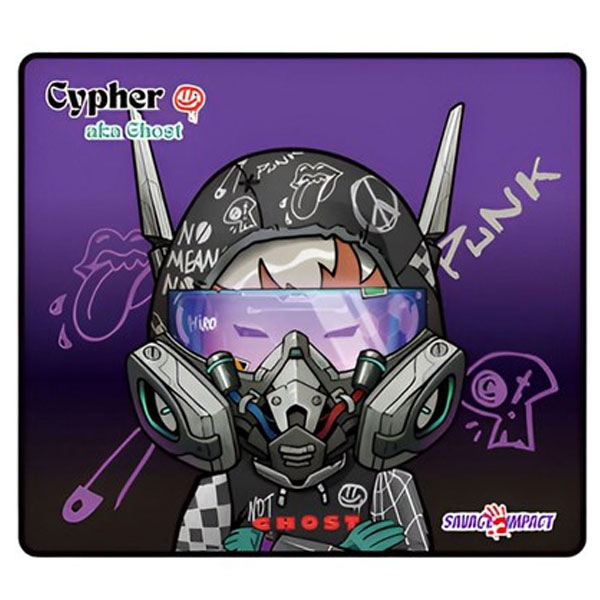 Bloody BP-45W Cyber Ghost Mouse Pad, Savage Waterproof, Non-Slip Design