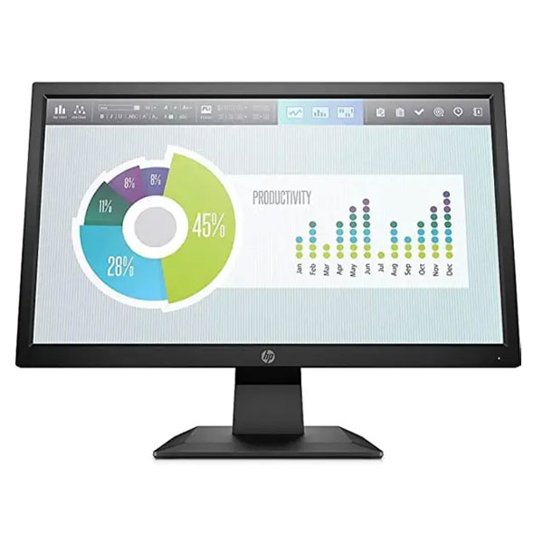 HP P204V 19.5 HD LED Monitor – 1 Year Warranty