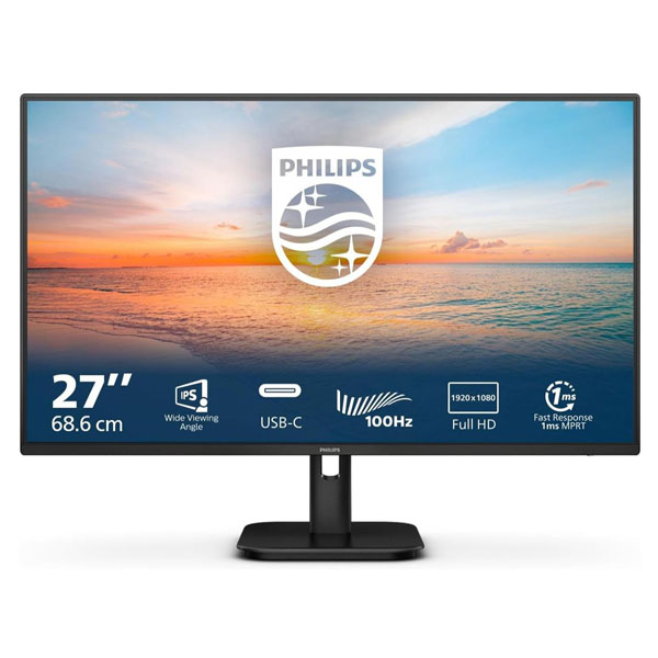 Philips 27E1N1300A 27″ 100Hz IPS FHD Monitor