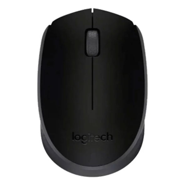 Logitech M170 Wireless Mouse – Black