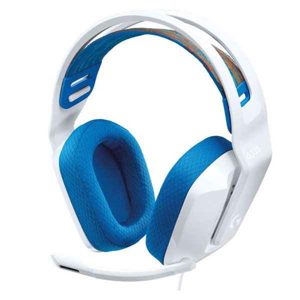 Logitech G335 Wired Gaming Headset - White