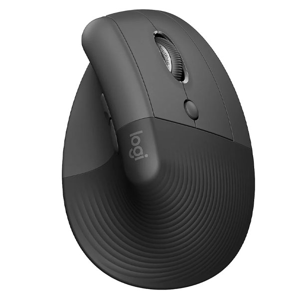 Logitech Lift Vertical Ergonomic Wireless Mouse – Graphite