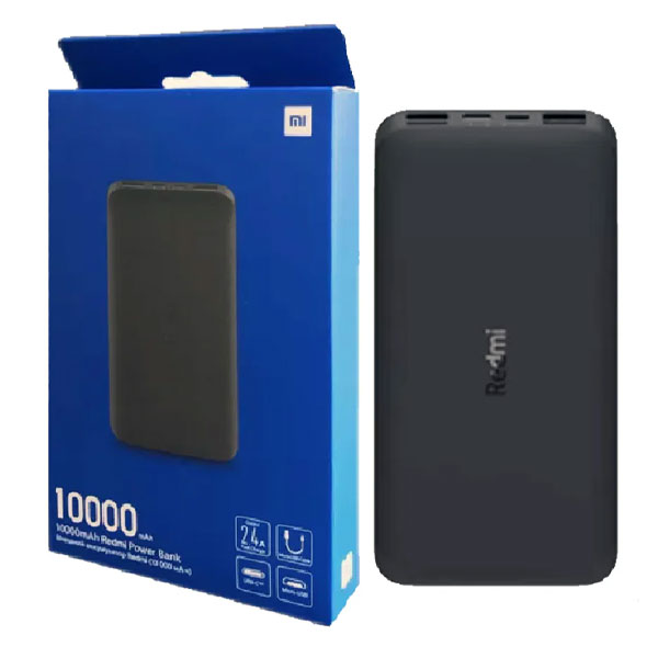 Redmi 10,000 mAh Fast Charging Powerbank – Black