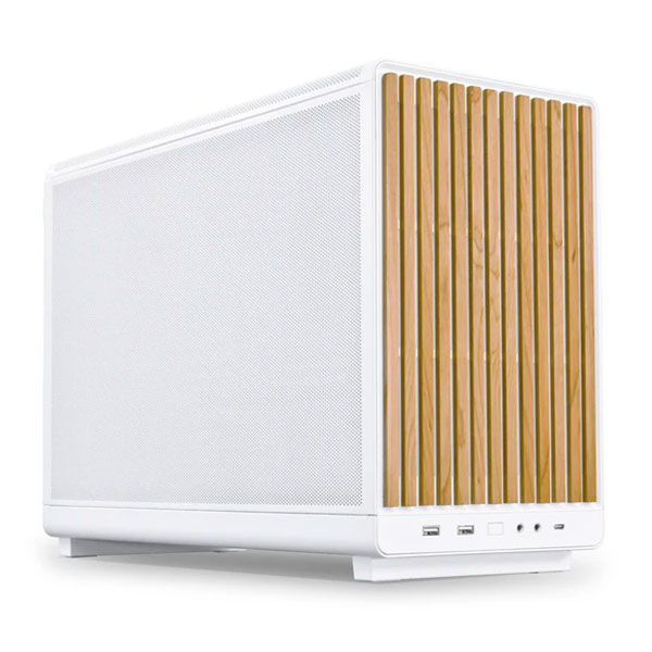 DAN case A3 MATX Wooden Panel ver - White