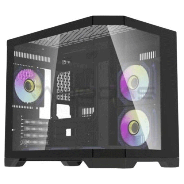 DarkFlash FT418 Small Gaming Case – Black