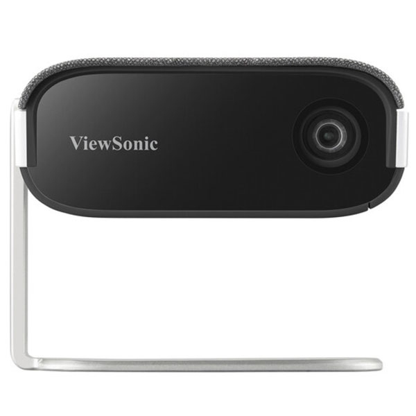 ViewSonic M1X Portable LED Projector with Smart Stand, Harman Kardon Speakers, Built-In Battery, H/V Keystone, 4 Corner Adjustment, Bluetooth, Wi-Fi, USB-C, Powered USB A